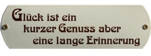 Glück 1068 emailschild - 1068,
