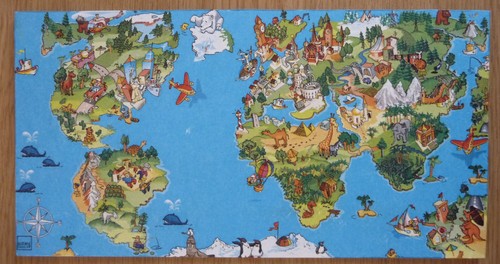 Deko hdf für kinder - deko, atlas