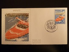 Monaco Erster Tag FDC Yvert 1741 Offshore Boot 2,30F Monaco 1990