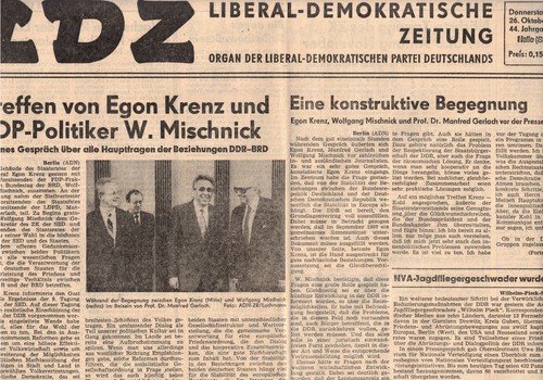 Ddr zeitung ldz - ddr, halle