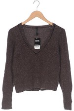 Marc Cain Pullover Damen Strickpullover Strick Oberteil Gr. XS Braun #lasyi0r