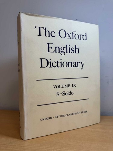 The oxford english dictionary - the,