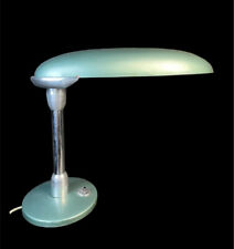 Art Deco Schreibtischlampe Inkl. Wandregal Futuristisches Design 1940/40 Selten