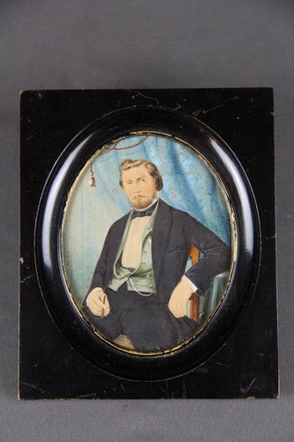 Gemälde kleines portrait mann - portrait,