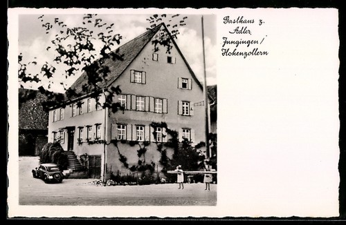 Ansichtskarte jungingen - ansichtskarte,