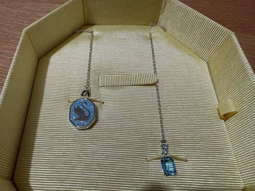 Swarovski blue swan - swarovski,