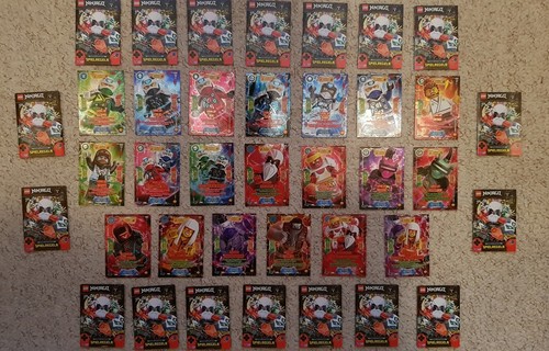 Lego ninjago trading cards - lego,