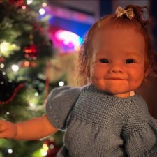 28in Lifelike Toddler Girl