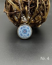 Kette Anhänger Cabochon 25mm