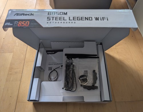 Asrock b850m steel legend wifi - asrock,