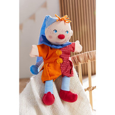 Haba Handpuppe Kasper mit Beine Spielpuppe 29 cm groß Schmusepuppe 2011866001