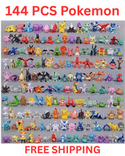 144 Pokemon Mini Figure Toys