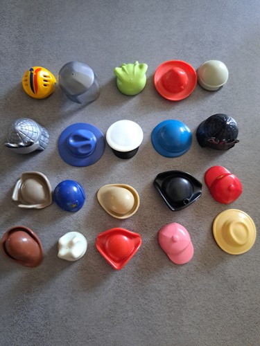 Playmobil zubehör 20x hüte - zubehör,