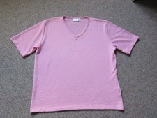 Pullover von Gina Laura / rosa / Kurzarm / Frottee / Gr L (eher größer)