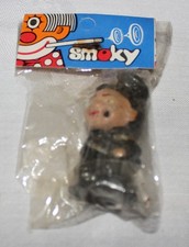 Smoky, DDR Raucherfigur Schornsteinfeger, in beschädigter OVP mit Zigarett  (K5)