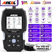 ANCEL VOD700 OBD2 Diagnosegerät Profi Auto Scanner Fehlerauslesegerät für Volvo