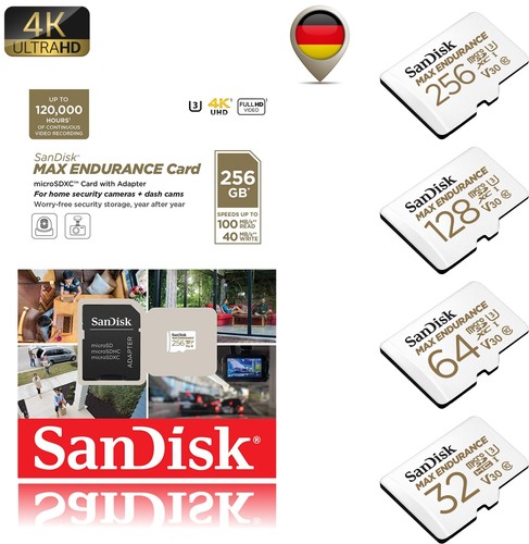 Sandisk max endurance micro - sandisk,