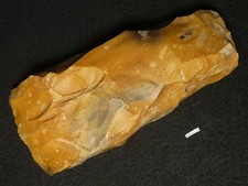 WUNDERBAR! OPFER ROH BEIL 202mm STEINZEIT NEOLITHIKUM FEUERSTEIN TRICHTERBECHER