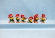5 Pumuckl Figuren von