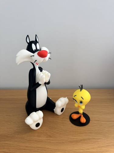 Retro sylvester und - tweety, pie