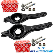 2x Querlenker Federaufnahme HINTEN +FEBI SCHRAUBEN für FORD C-MAX FOCUS