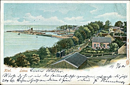 Ansichtskarte kiel - (b245),