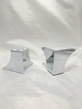 4x Verchromte Möbel- /