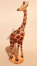Holz giraffe stehend afrika - stehend,