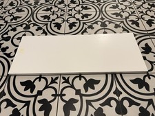 String Regalbrett Weiß Holz