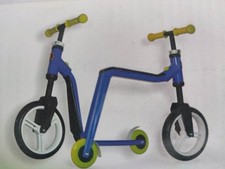 Scoit&Ride Highwayfreak Blau Gelb Laufrad Roller Kinder 3-5 J