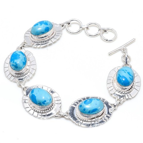 Blauer larimar edelstein - blauer,