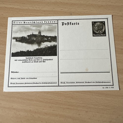 Ganzsache bildpostkarte - ganzsache,
