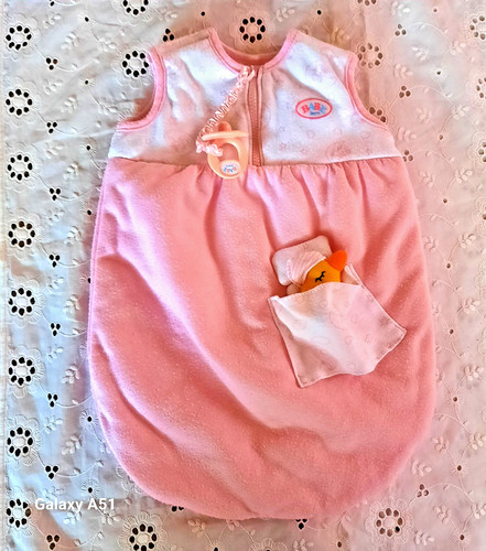 Baby born schlafsack rosa - baby,