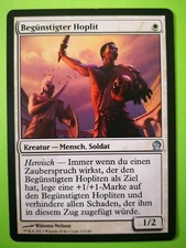 Favored Hoplite, Begünstigter Hoplit, Theros, UC, NM, Selten, weiß, 1/2, +1/+1
