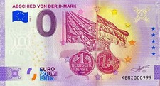 Geldschein 0 Euro Abschied von