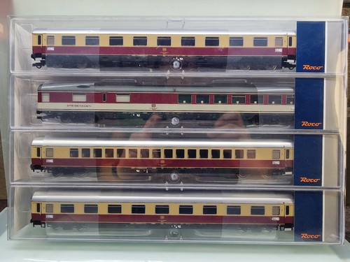 Roco personenwagen set tee - h0, personenwagen-set