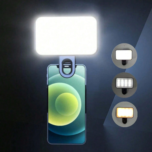 Tragbares led selfie licht - tragbares,