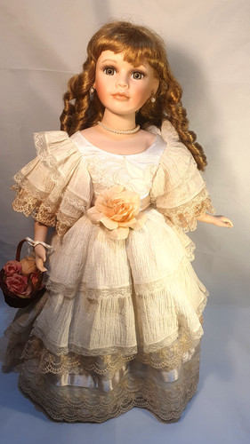 Porzellanpuppe lady delphine - "lady, delphine"