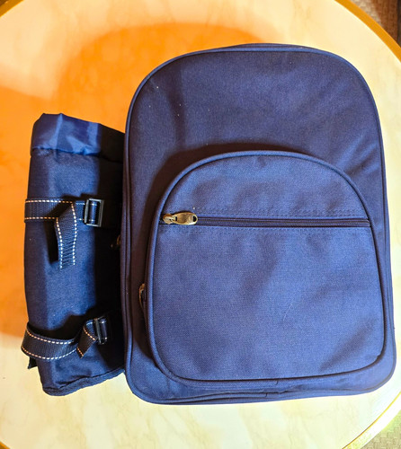 Picknick rucksack set kariert - rucksack-set,