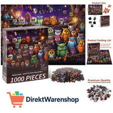 Puzzle 1000 Teile, Eule