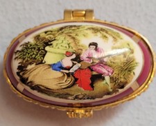 Vintage Porzellan Ei Form Stil