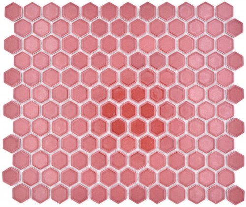 Hexagonale sechseck mosaik - sechseck,