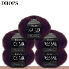 Drops 5 x 25 g Kid-Silk Mohair