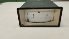 altes Einbau - Instrument Ampermeter 2,5A