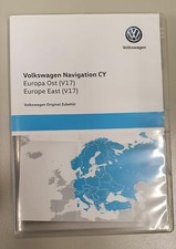 Original Volkswagen VW Navi Navigation CD für RNS 810 RNS 510 Europa Ost V17 NEU