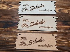 Bitte Schuhe ausziehen