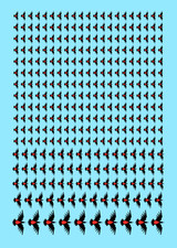 Warhammer 40k Dawn Of War Blood Ravens �� Custom A5 Transferbogen