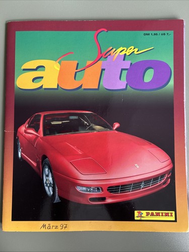 Super auto stickeralbum - super,