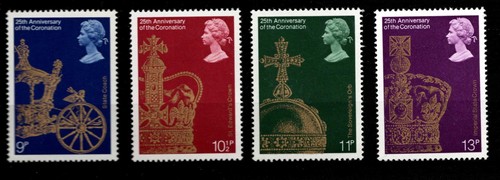 Briefmarken england 25th - briefmarken,