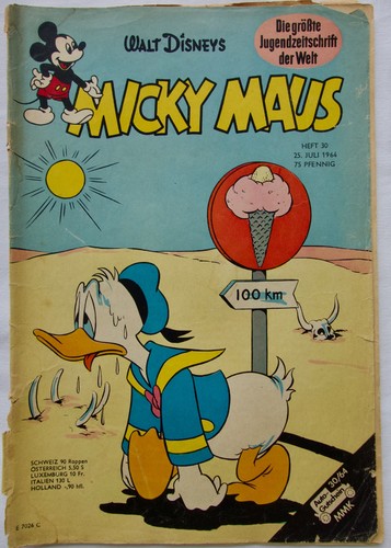 Micky maus comic - micky, original